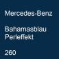 Preview: Mercedes-Benz, Bahamasblau Perleffekt, 260.